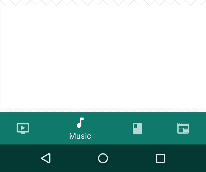 Do. Views are fixed in a bottom navigation bar.